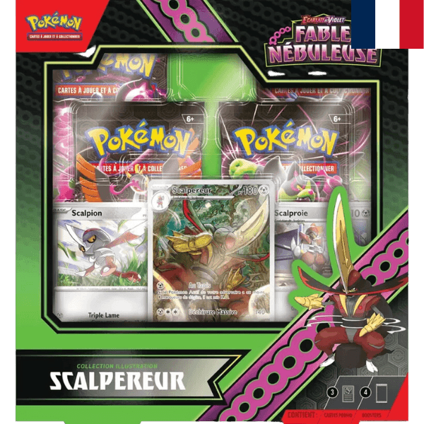 Pokemon coffret scalpereur « fable nébuleuse »